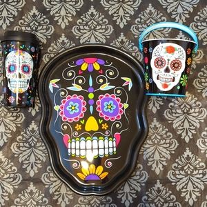 Sugar Skull 3 Pc Set